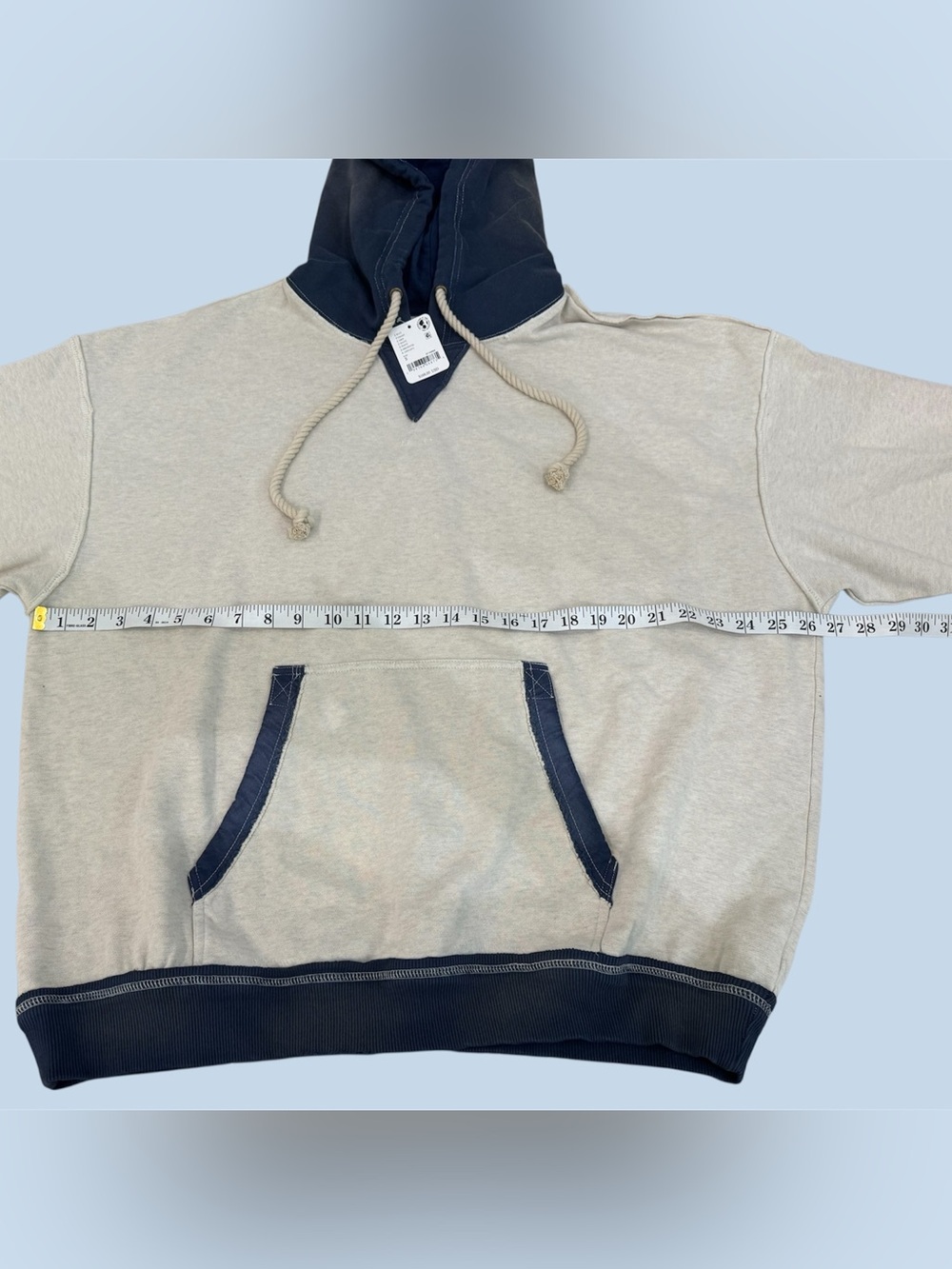 NEW We the Free People Lou Baked Hoodie Small Oversized NWT $168 Retail - Picture 10 of 12